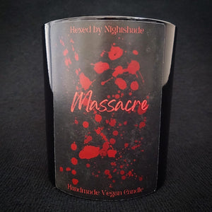 Massacre Spatter Candle