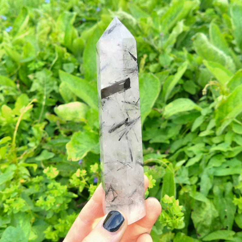 Tourmaline in Quartz Tower