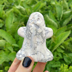 Load image into Gallery viewer, Howlite Ghost Carving
