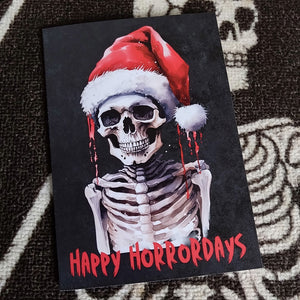 Happy Horrordays Greetings Card