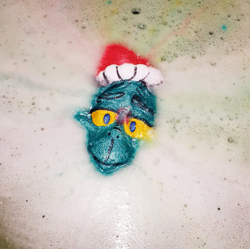 Grinch Bath Bomb